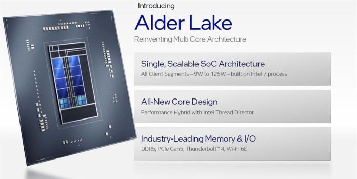 Intel Alder Lake CPU 