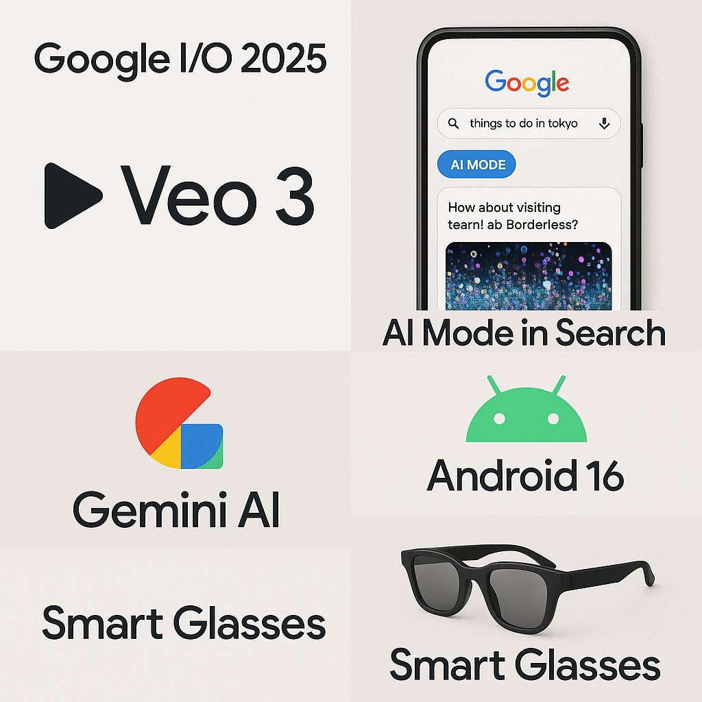 Google I/O 2025 AI announcements